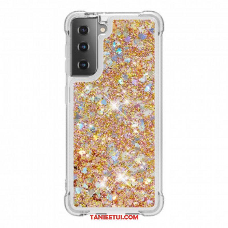 Etui do Samsung Galaxy S21 Plus 5G Pragnienia Cekiny