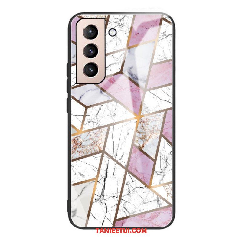 Etui do Samsung Galaxy S22 5G Geometria Marmurowe Szkło Hartowane