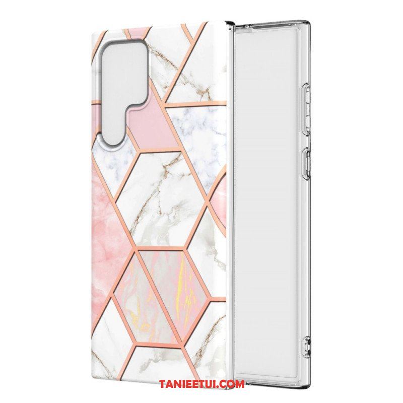 Etui do Samsung Galaxy S22 Ultra 5G Ultra Designerski Marmur