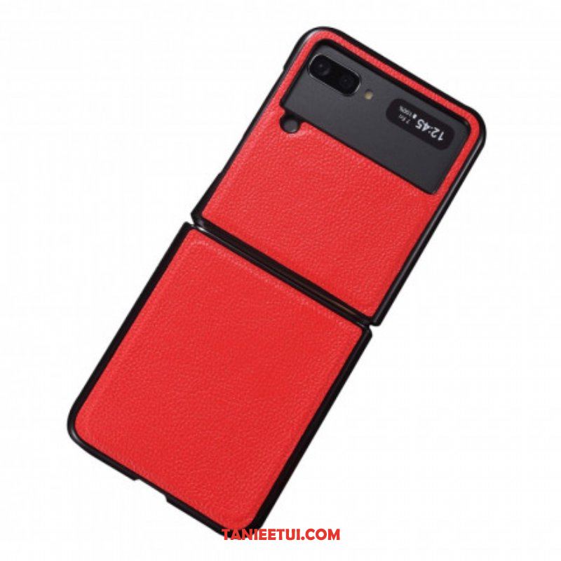 Etui do Samsung Galaxy Z Flip 3 5G Etui Folio Prawdziwa Skóra