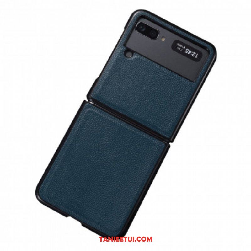 Etui do Samsung Galaxy Z Flip 3 5G Etui Folio Prawdziwa Skóra