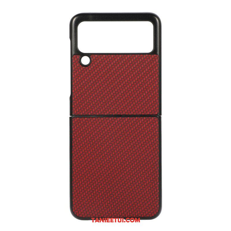 Etui do Samsung Galaxy Z Flip 3 5G Etui Folio Włókno Węglowe