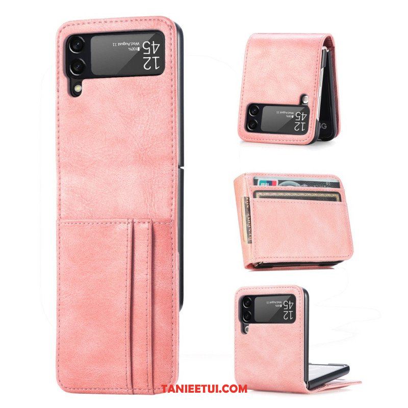 Etui do Samsung Galaxy Z Flip 3 5G Portfel Etui Folio Stylowy Skórzany Portfel