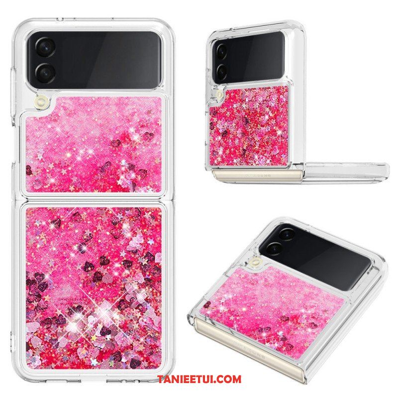 Etui do Samsung Galaxy Z Flip 4 Etui Folio Kolorowe Cekiny