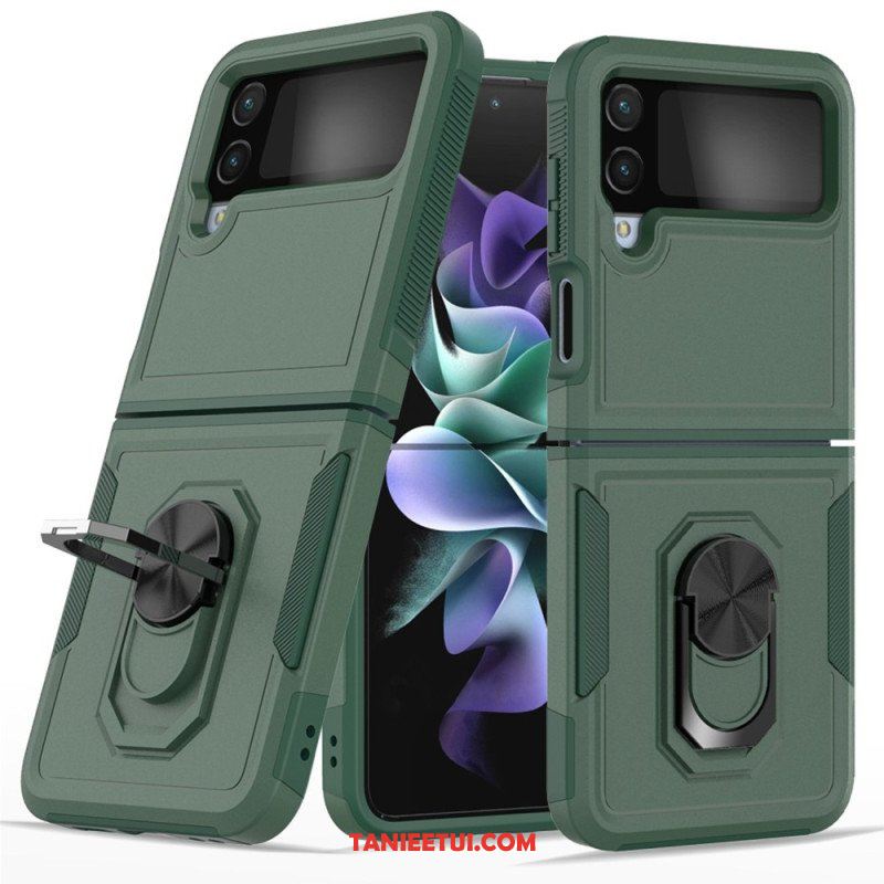 Etui do Samsung Galaxy Z Flip 4 Etui Folio Sztywny Ze Wsparciem Pierścienia