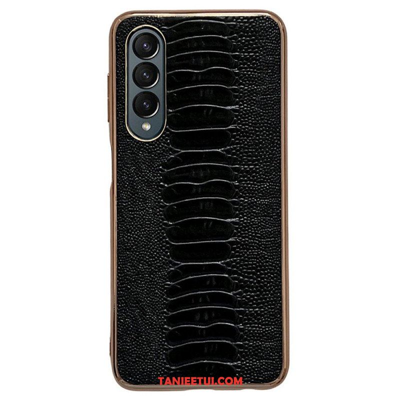 Etui do Samsung Galaxy Z Fold 4 Linia Croco