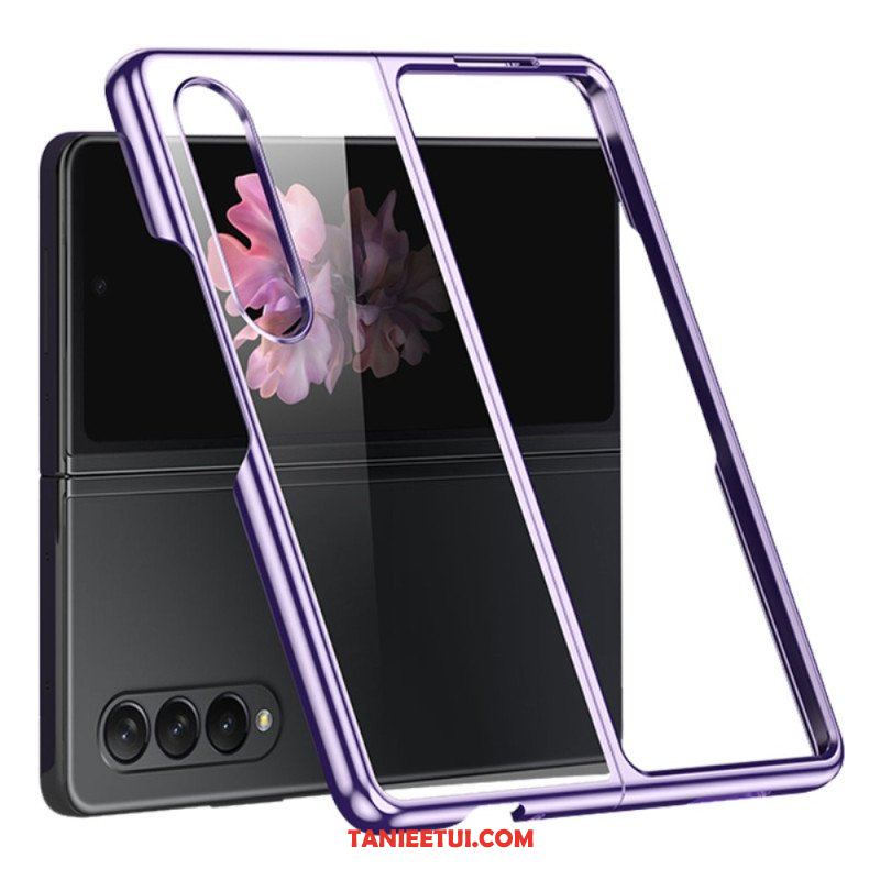 Etui do Samsung Galaxy Z Fold 4 Przezroczysty Metalik