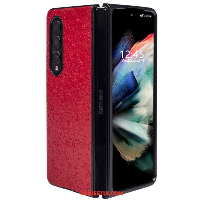 Etui do Samsung Galaxy Z Fold 4 Reliefowa Arabeska