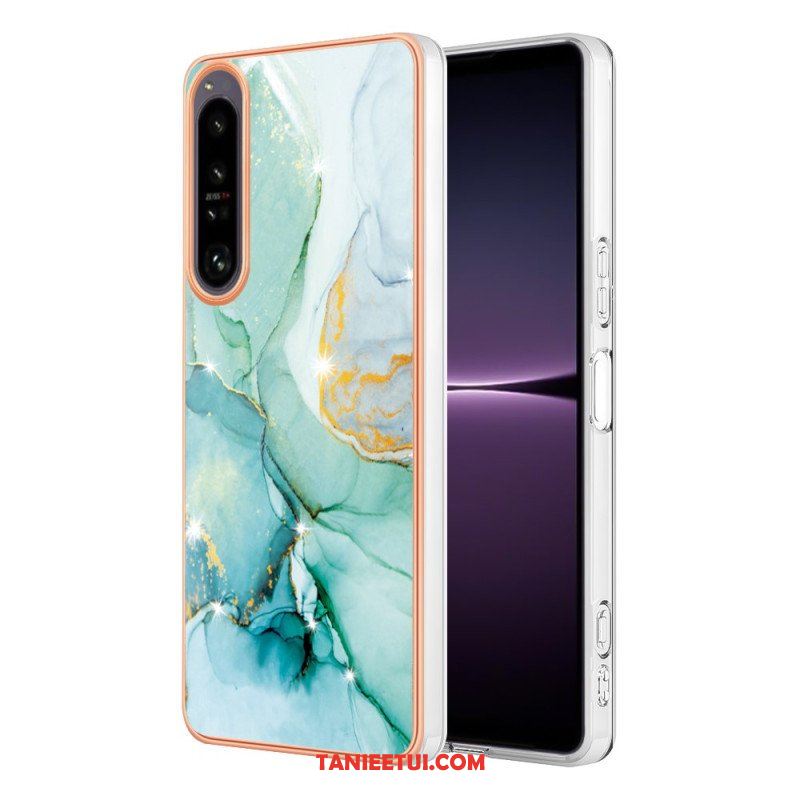 Etui do Sony Xperia 1 IV Kolorowy Marmur