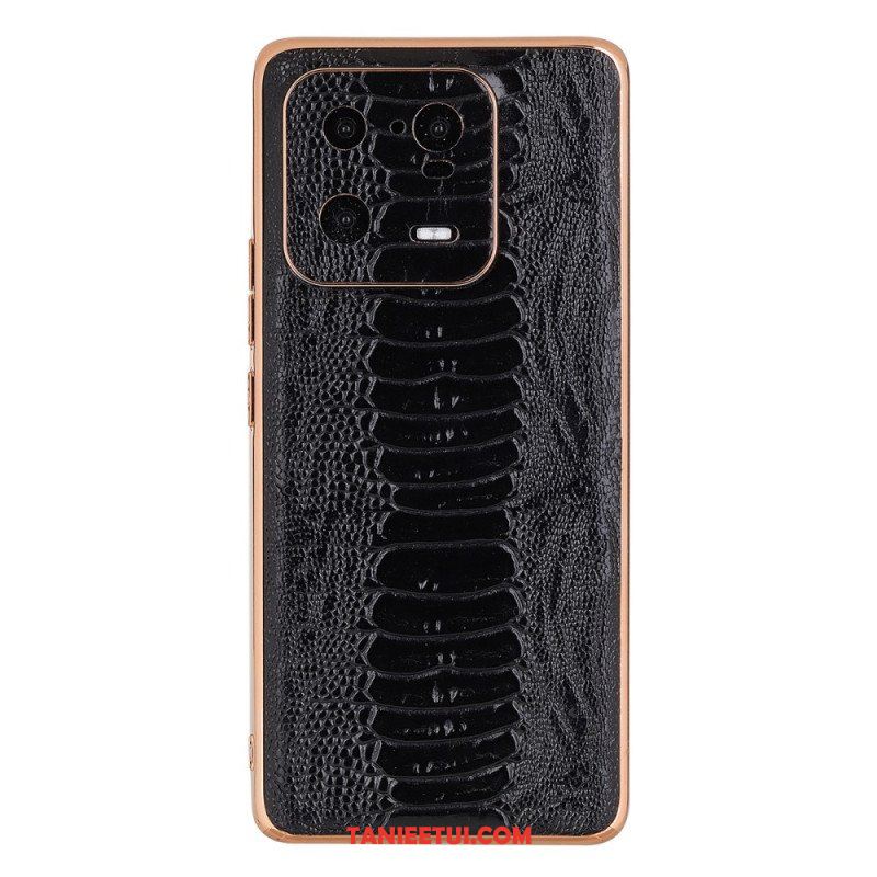 Etui do Xiaomi 13 Pro Skóra Naturalna W Stylu Krokodyla