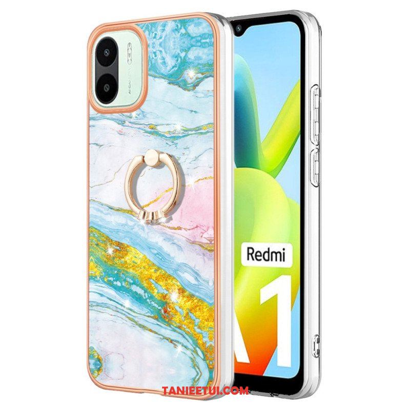 Etui do Xiaomi Redmi A1 Marmur Ze Wspornikiem Pierścienia