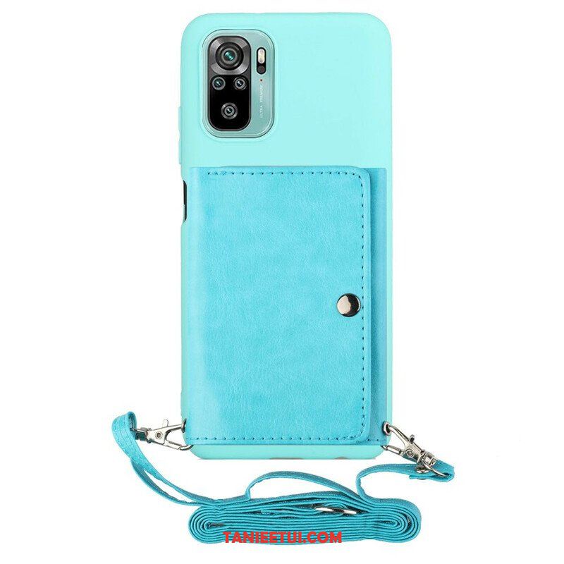 Etui do Xiaomi Redmi Note 10 / 10S Posiadacz Karty Na Pasku Na Ramię