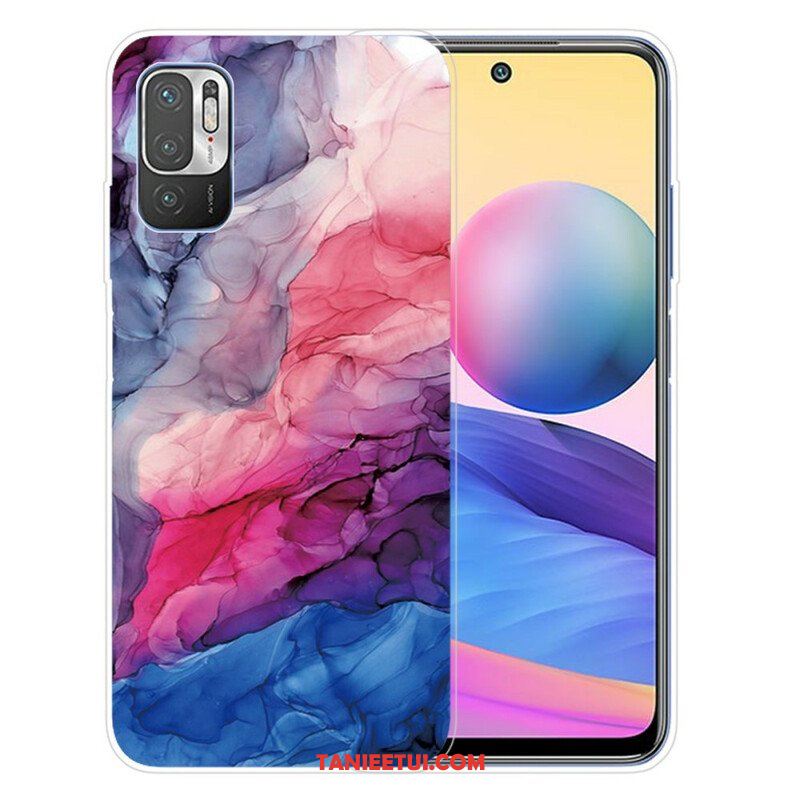 Etui do Xiaomi Redmi Note 10 5G Kolorowy Marmur