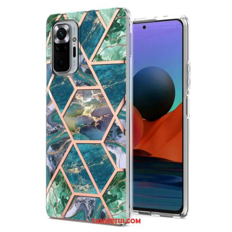 Etui do Xiaomi Redmi Note 10 Pro Marmur O Intensywnej Geometrii