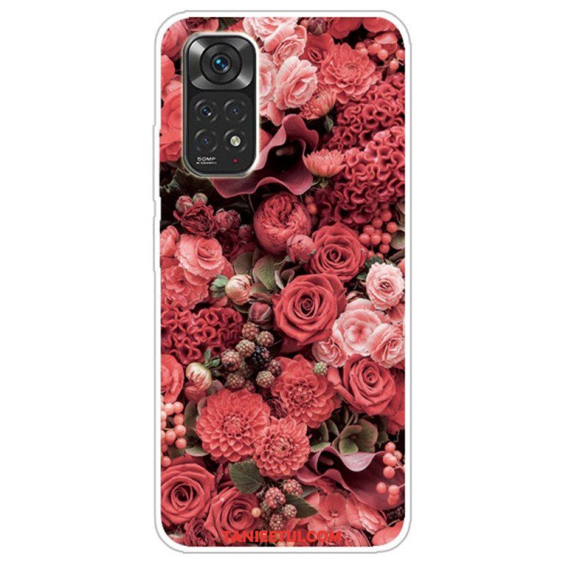 Etui do Xiaomi Redmi Note 11 Pro / 11 Pro 5G Intensywne Kwiaty