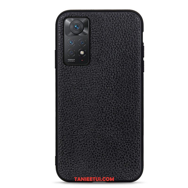 Etui do Xiaomi Redmi Note 11 Pro / 11 Pro 5G Prawdziwa Skóra Litchi