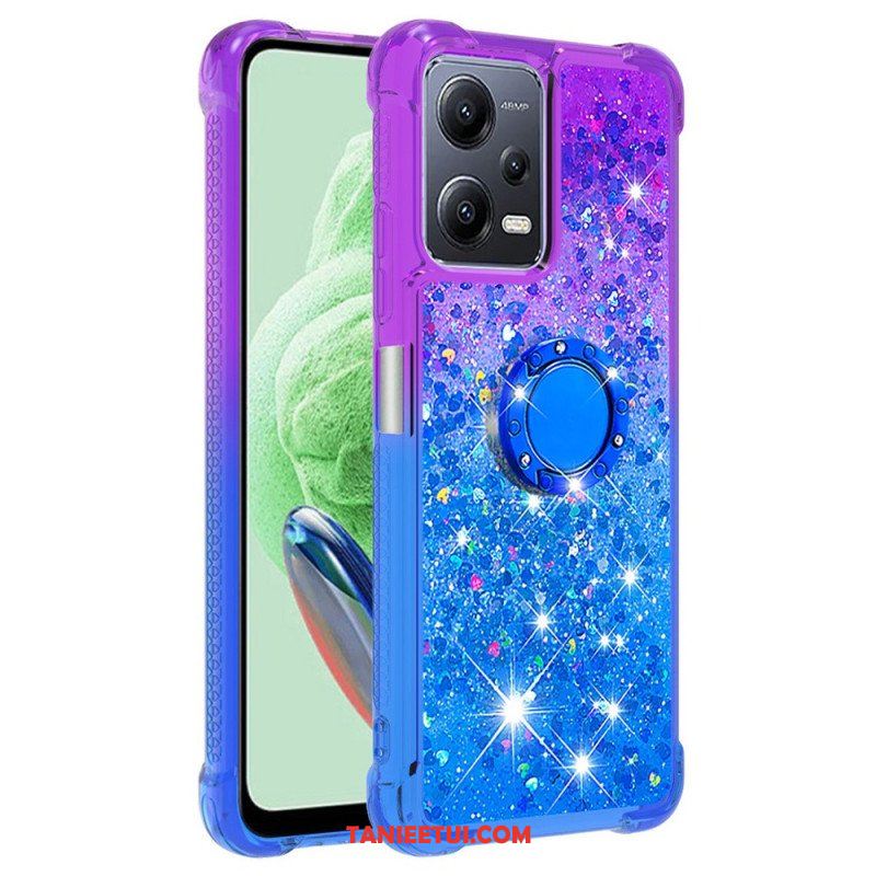 Etui do Xiaomi Redmi Note 12 5G Brokatowy Pierścień-wspornik