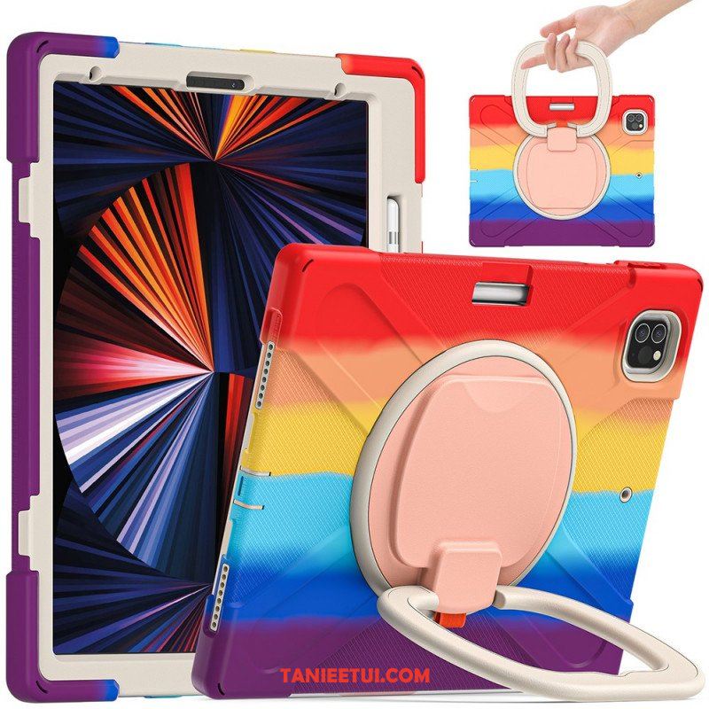 Etui do iPad Pro 12.9" (2022) Ultra Odporny Kolor Wspornika Obrotowego Pierścienia