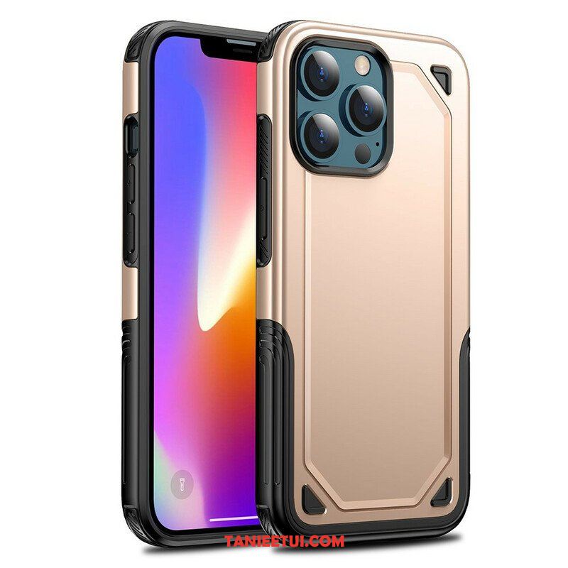 Etui do iPhone 13 Pro Efekt Metalicznego Pancerza