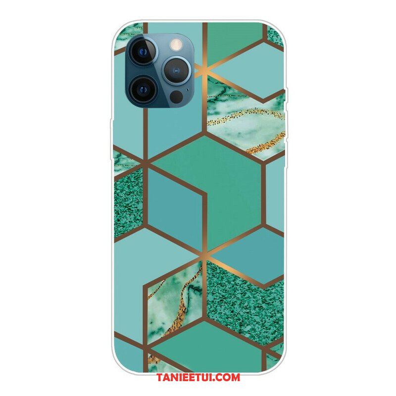 Etui do iPhone 13 Pro Geometria Marmuru