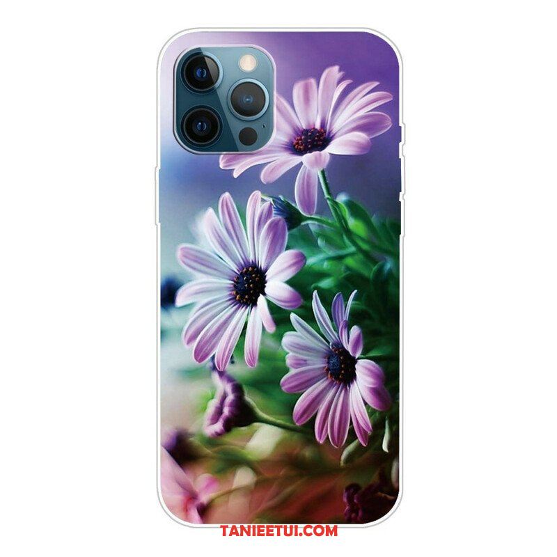 Etui do iPhone 13 Pro Realistyczne Kwiaty