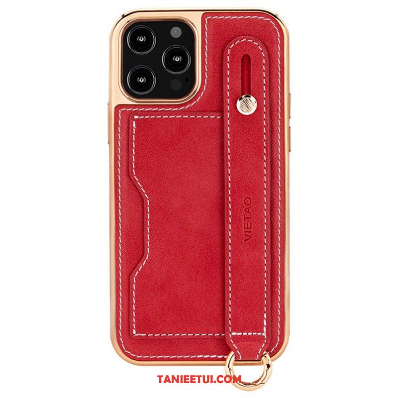 Etui do iPhone 14 Pro Etui Na Karty Z Paskiem Podtrzymującym Vietao