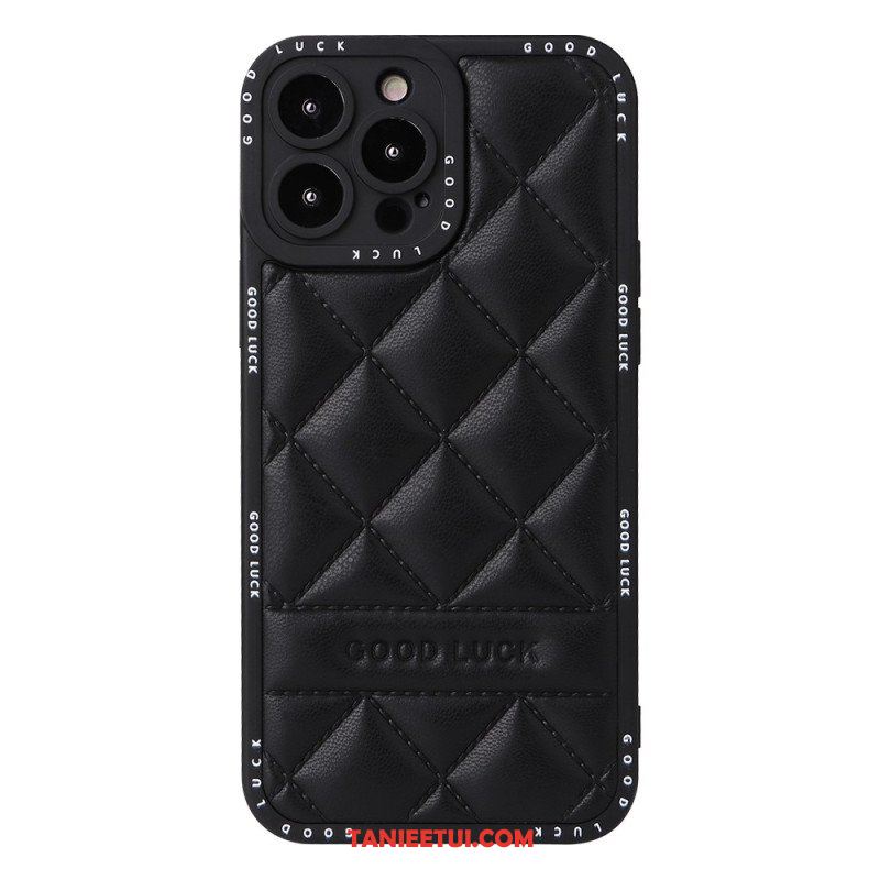 Etui do iPhone 14 Pro Powodzenia Pikowane