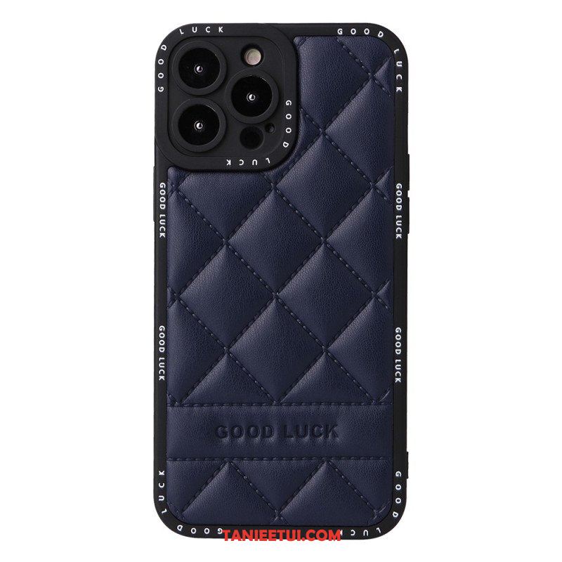 Etui do iPhone 14 Pro Powodzenia Pikowane