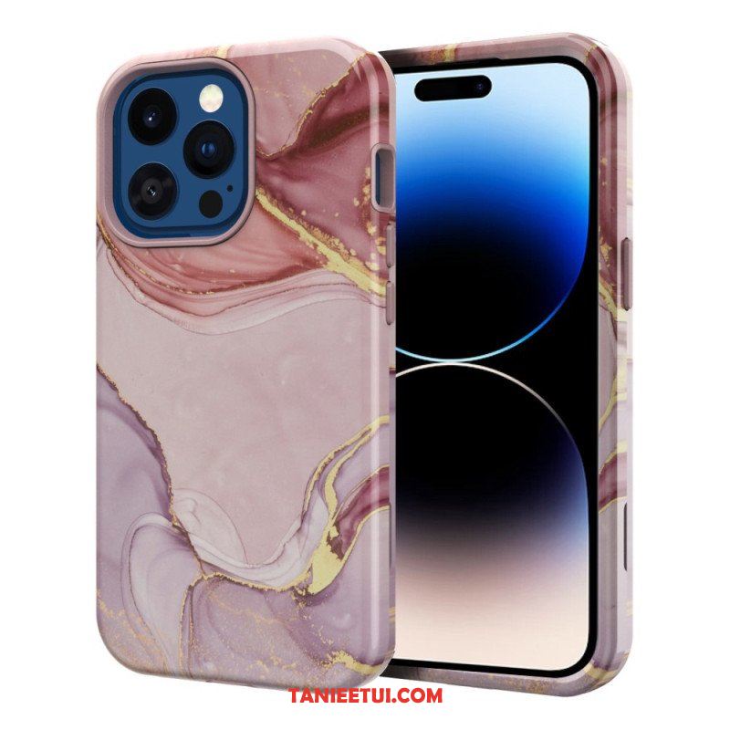 Etui do iPhone 14 Pro Wspaniały Marmur