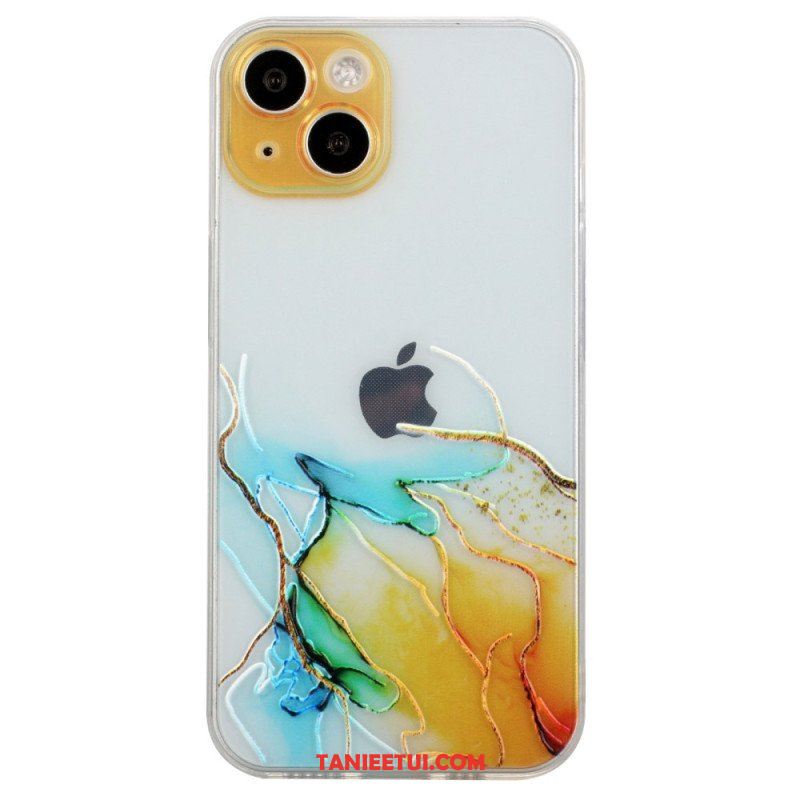 Etui do iPhone 15 Plus Elastyczny Marmur