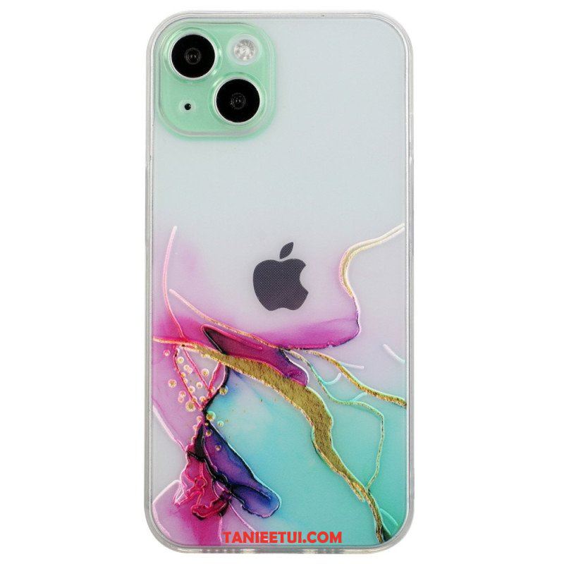 Etui do iPhone 15 Plus Elastyczny Marmur