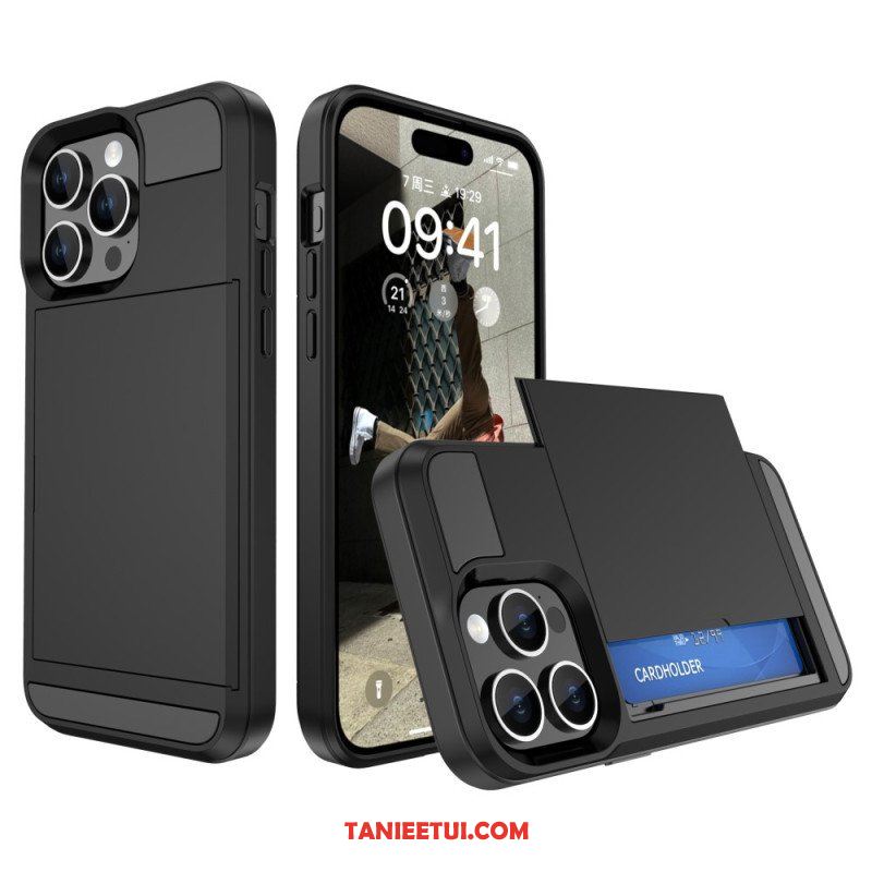 Etui do iPhone 15 Plus Zapinane Na Zamek Etui Na Karty