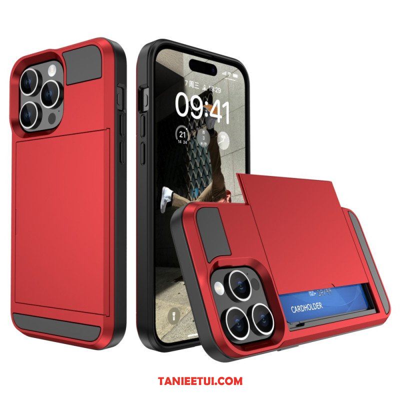 Etui do iPhone 15 Plus Zapinane Na Zamek Etui Na Karty