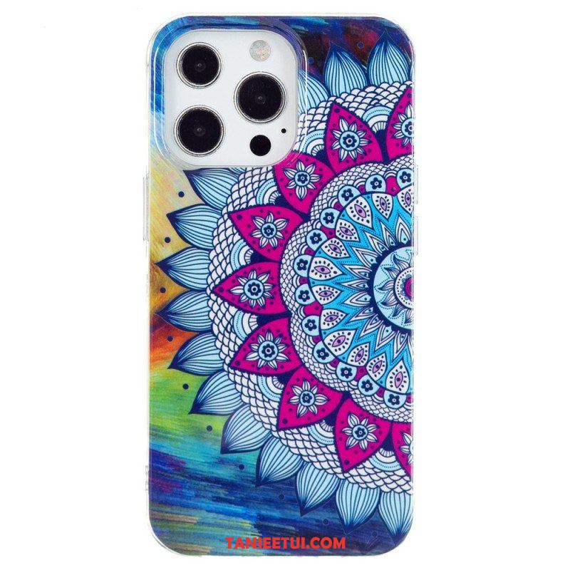 Etui do iPhone 15 Pro Fluorescencyjna Mandala