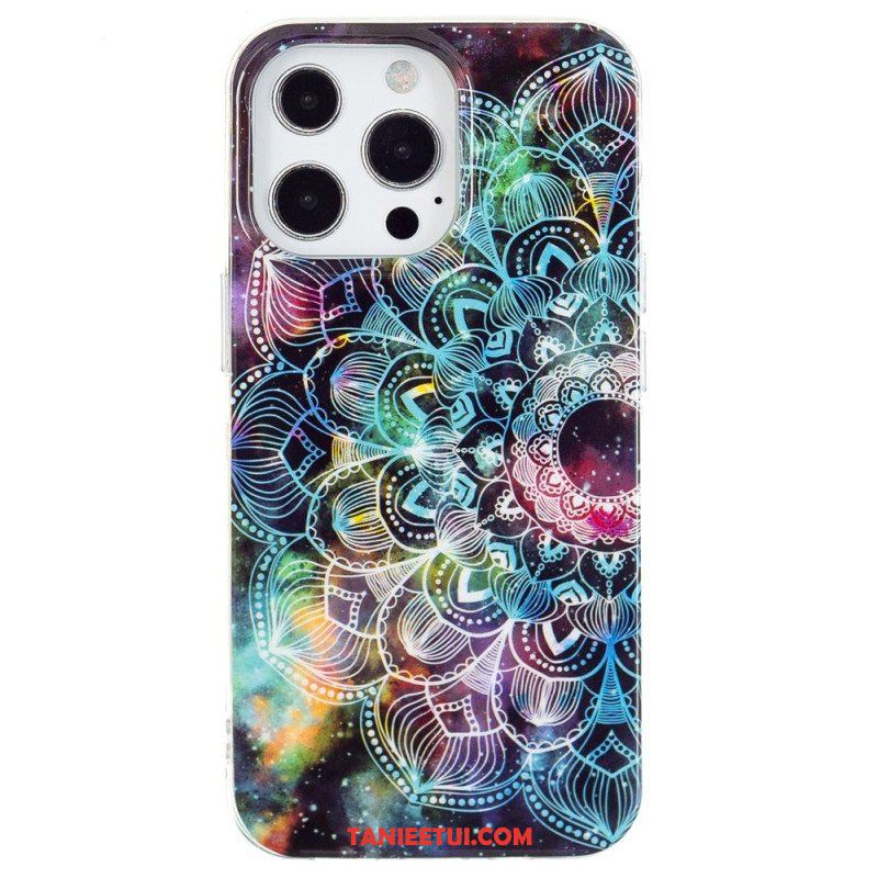 Etui do iPhone 15 Pro Fluorescencyjna Mandala