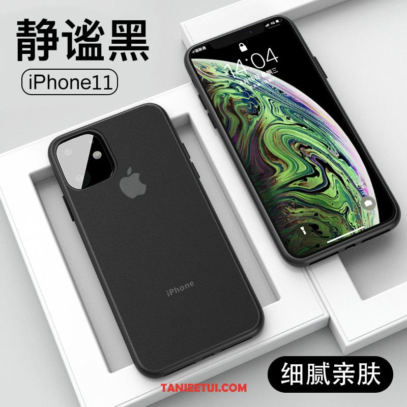 Etui iPhone 11 Cienkie Silikonowe All Inclusive, Futerał iPhone 11 Telefon Komórkowy Wysoki Koniec Nubuku