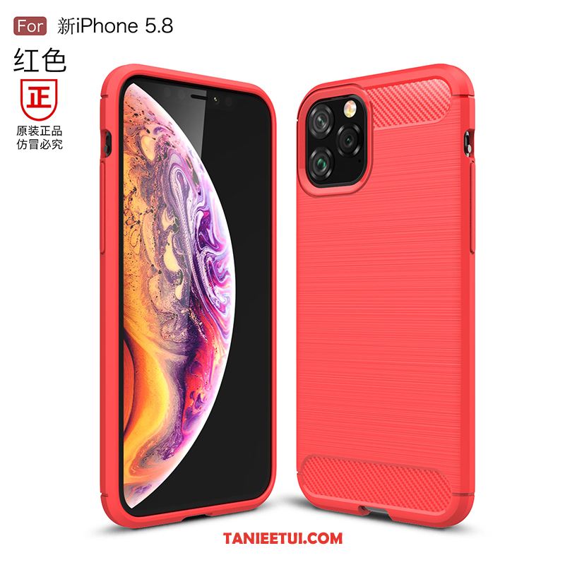 Etui iPhone 11 Pro Cienkie Wysoki Koniec All Inclusive, Pokrowce iPhone 11 Pro Telefon Komórkowy Czerwony Nowy