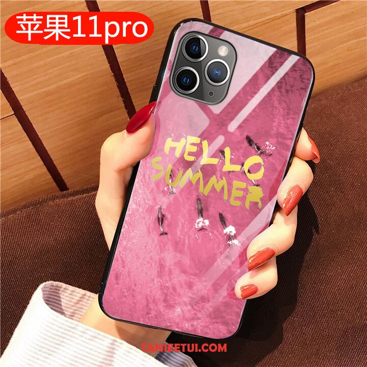 Etui iPhone 11 Pro Kreatywne Lustro All Inclusive, Obudowa iPhone 11 Pro Szkło Silikonowe Miękki