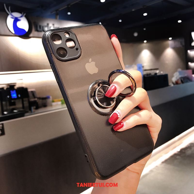 Etui iPhone 11 Pro Max All Inclusive Klamra Nubuku, Pokrowce iPhone 11 Pro Max Wzór Ring Wspornik