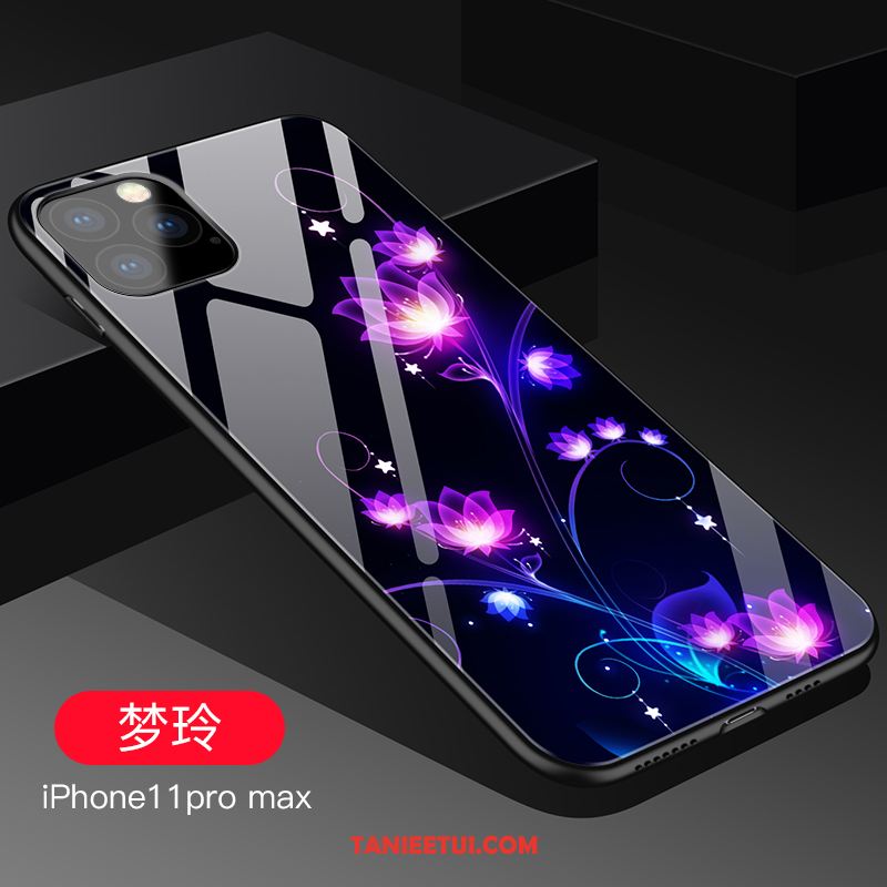 Etui iPhone 11 Pro Max Cienkie Telefon Komórkowy Nowy, Obudowa iPhone 11 Pro Max Czarny All Inclusive Szkło