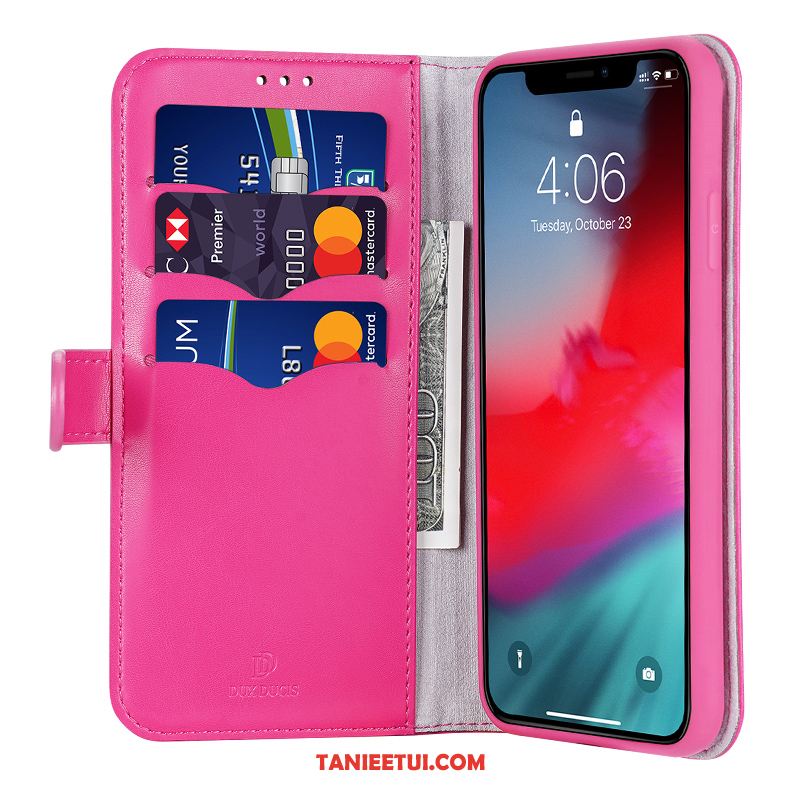 Etui iPhone 11 Pro Max Czarny All Inclusive Karta, Obudowa iPhone 11 Pro Max Ochraniacz Skórzany Futerał Nowy