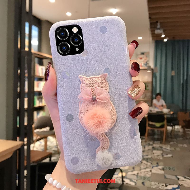 Etui iPhone 11 Pro Max Kreatywne Przeplatane All Inclusive, Obudowa iPhone 11 Pro Max Kreskówka Proste Ochraniacz