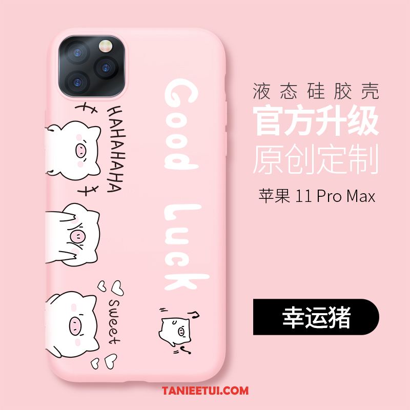 Etui iPhone 11 Pro Max Kreatywne Telefon Komórkowy Silikonowe, Obudowa iPhone 11 Pro Max Niebieski Cienkie All Inclusive