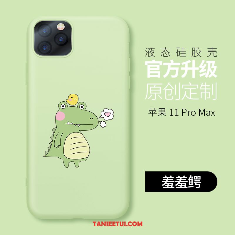 Etui iPhone 11 Pro Max Kreatywne Telefon Komórkowy Silikonowe, Obudowa iPhone 11 Pro Max Niebieski Cienkie All Inclusive