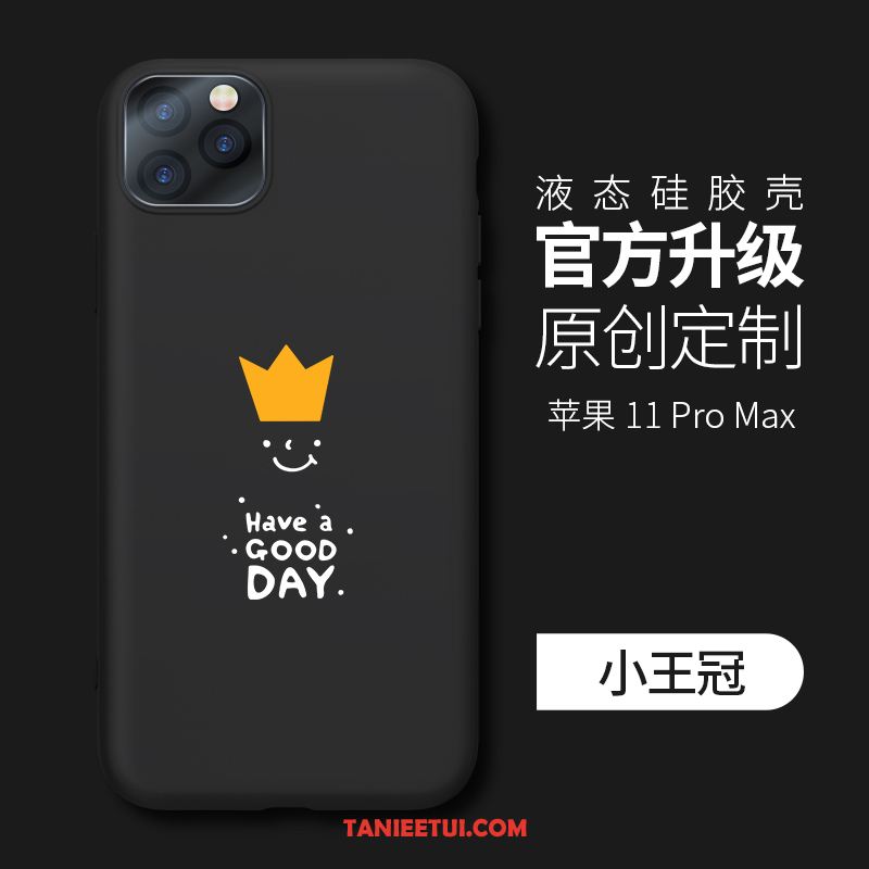 Etui iPhone 11 Pro Max Kreatywne Telefon Komórkowy Silikonowe, Obudowa iPhone 11 Pro Max Niebieski Cienkie All Inclusive