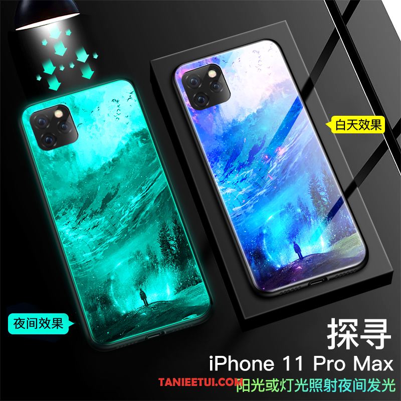 Etui iPhone 11 Pro Max Lustro Świecące Nowy, Pokrowce iPhone 11 Pro Max Telefon Komórkowy Modna Marka Kreatywne