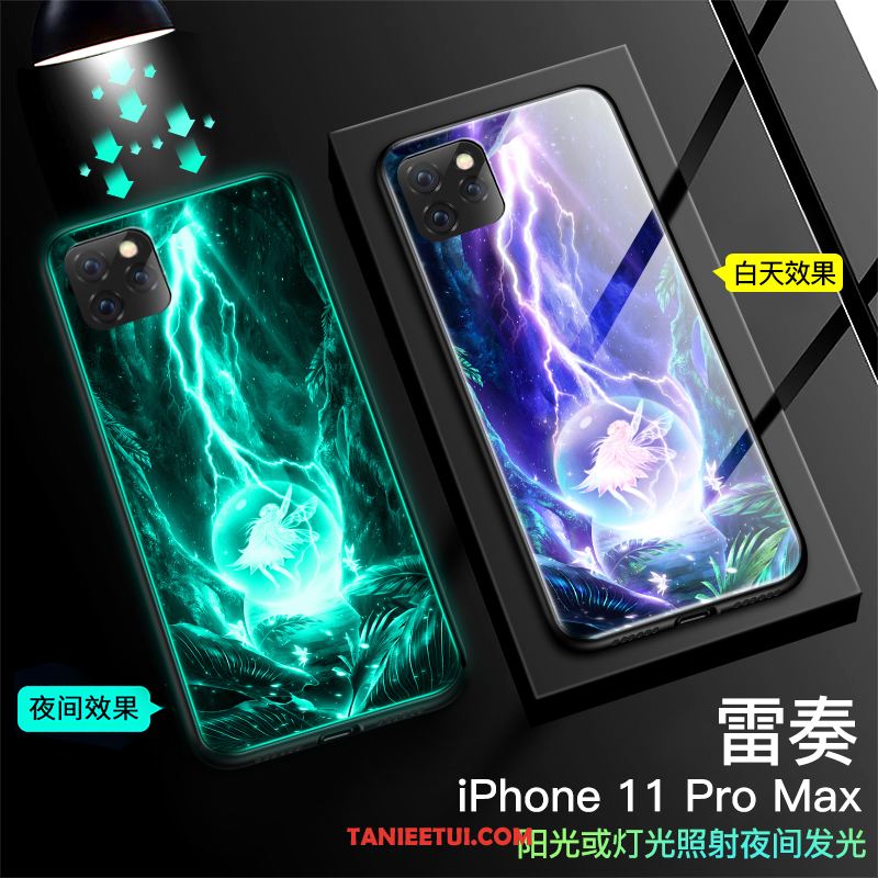 Etui iPhone 11 Pro Max Lustro Świecące Nowy, Pokrowce iPhone 11 Pro Max Telefon Komórkowy Modna Marka Kreatywne