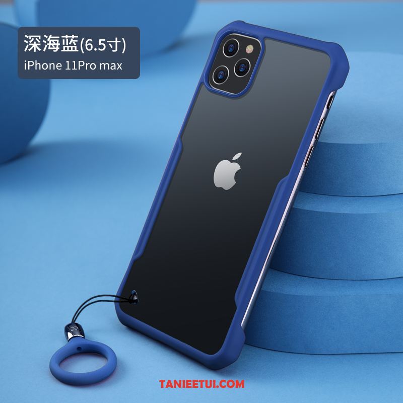 Etui iPhone 11 Pro Max Modna Marka Wysoki Koniec Ochraniacz, Obudowa iPhone 11 Pro Max Osobowość Przezroczysty Czerwony Netto