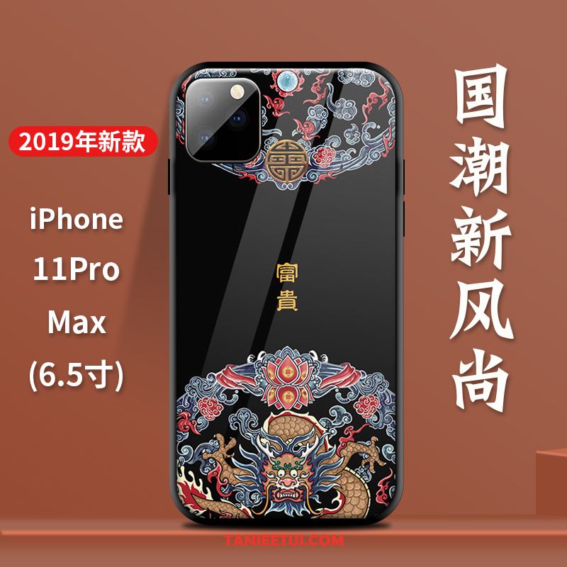 Etui iPhone 11 Pro Max Nowy Oryginalny Silikonowe, Pokrowce iPhone 11 Pro Max Chiński Styl Anti-fall Telefon Komórkowy