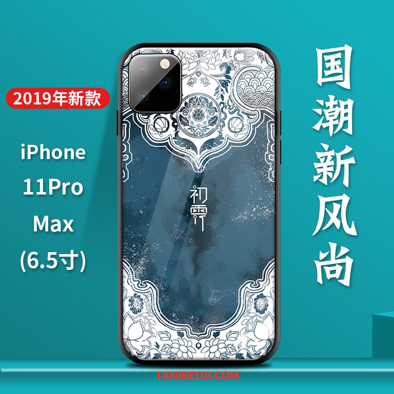 Etui iPhone 11 Pro Max Nowy Oryginalny Silikonowe, Pokrowce iPhone 11 Pro Max Chiński Styl Anti-fall Telefon Komórkowy